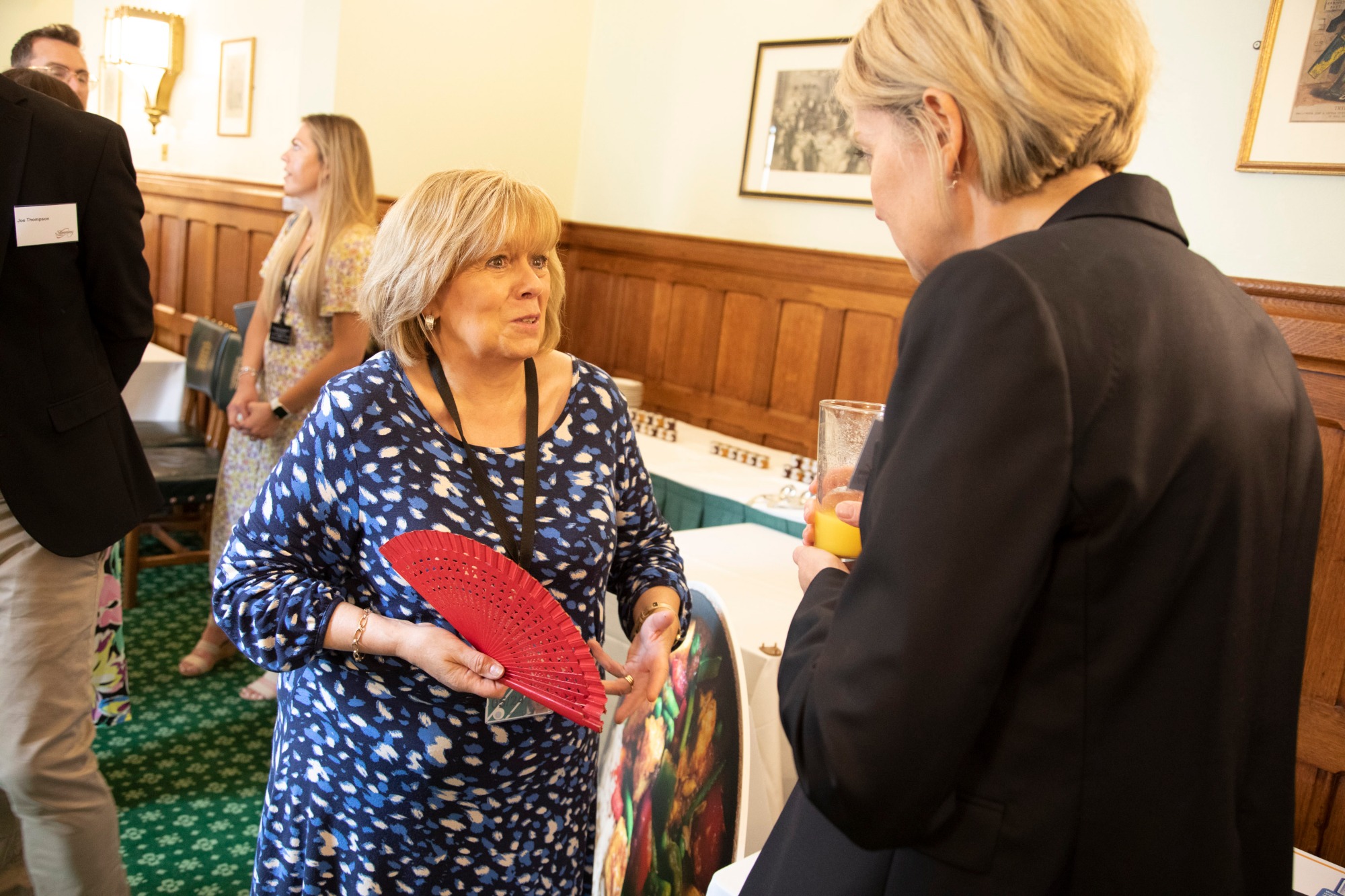 Mary Glindon MP and Director at Slimming World, Elise Wells